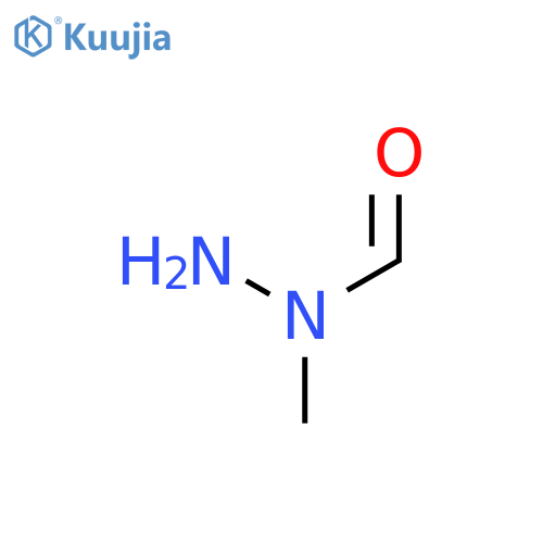 N-methyl-N-formylhydrazine structure