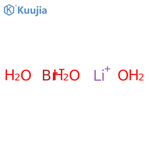 Lithium bromide trihydrate structure