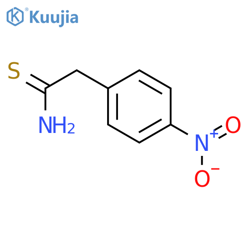 2-(4-Nitrophenyl)thioacetamide structure