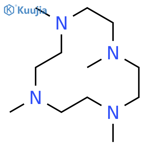 1,4,7,10-tetramethyl-1,4,7,10-tetraazacyclododecane structure