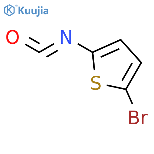 2-bromo-5-isocyanatothiophene structure