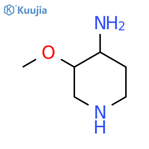 tert-butyl cis-4-amino-3-(9H-fluoren-9-ylmethoxycarbonylamino)piperidine-1-carboxylate structure