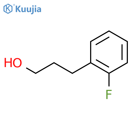3-(2-Fluorophenyl)propan-1-ol structure