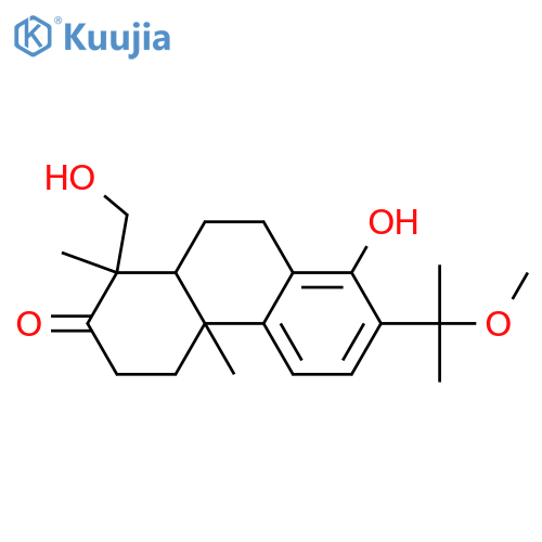 14,15,19-Trihydroxy-8,11,13-abietatrien-3-one; 15-Me ether structure