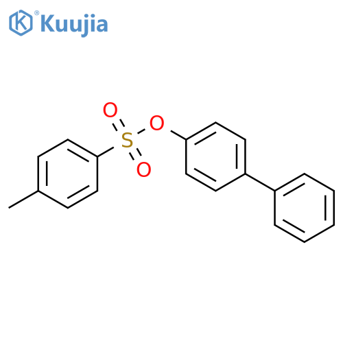 [1,1'-Biphenyl]-4-ol,4-(4-methylbenzenesulfonate) structure