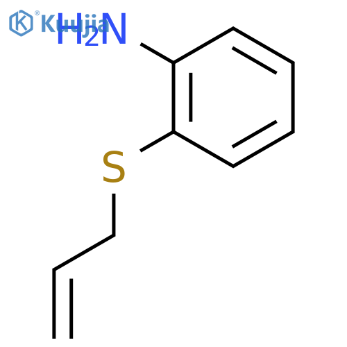 2-(prop-2-en-1-ylsulfanyl)aniline structure