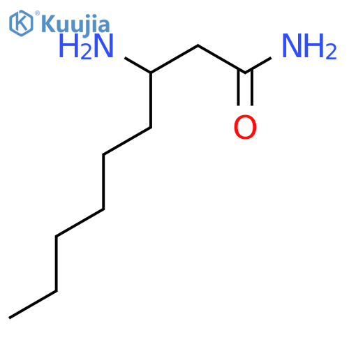 3-aminononanamide structure