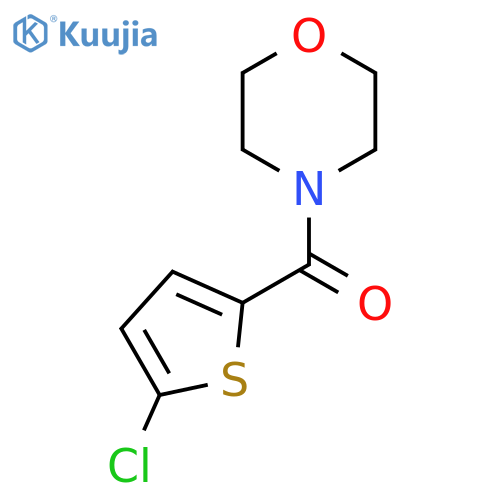 4-(5-Chlorothiophene-2-carbonyl)morpholine structure