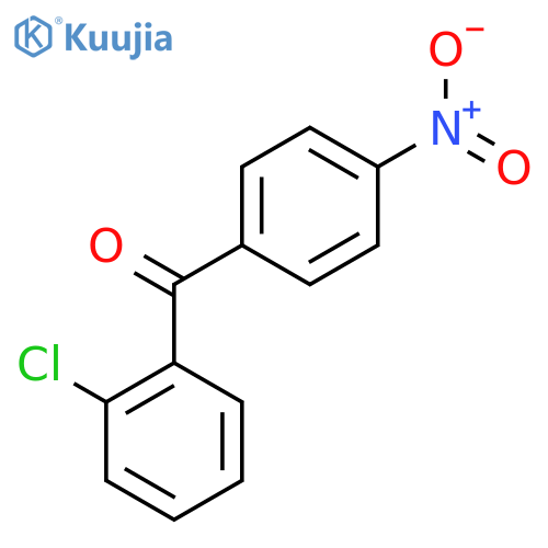 2-Chloro-4'-nitrobenzophenone structure