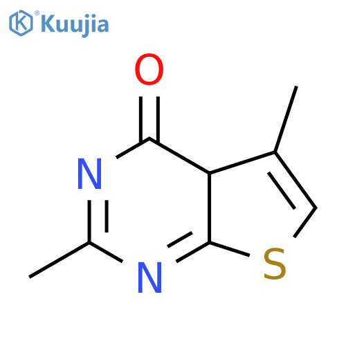 2,5-dimethyl-1H,4H-thieno2,3-dpyrimidin-4-one structure