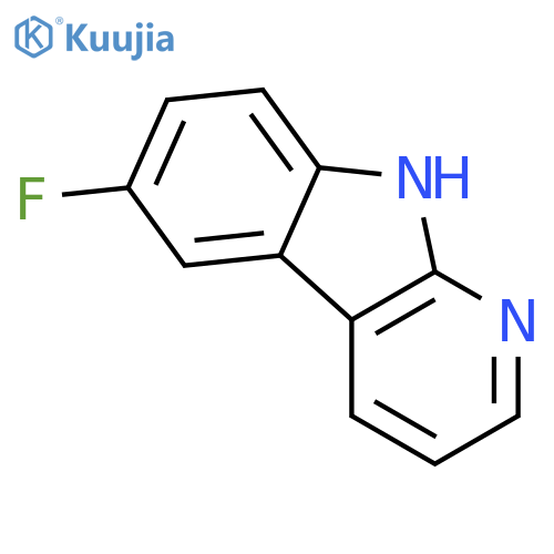 6-fluoro-9H-Pyrido[2,3-b]indole structure