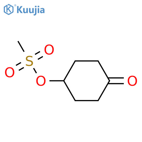 (4-oxocyclohexyl) Methanesulfonate structure