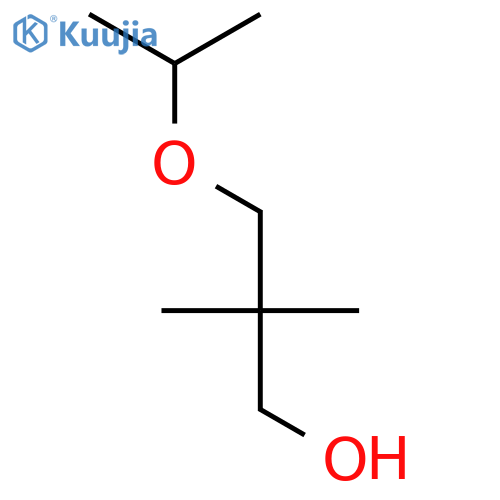 2,2-dimethyl-3-(propan-2-yloxy)propan-1-ol structure