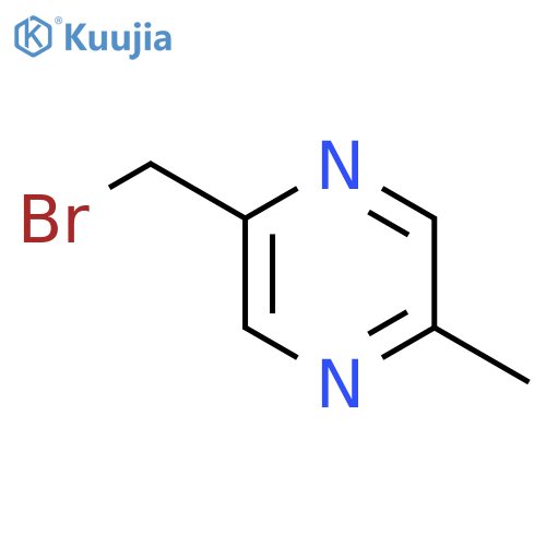 2-(bromomethyl)-5-methylPyrazine structure
