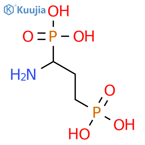 (1-amino-3-phosphonopropyl)phosphonic Acid structure