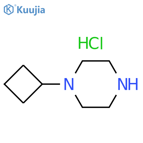 1-Cyclobutylpiperazine dihydrochloride structure