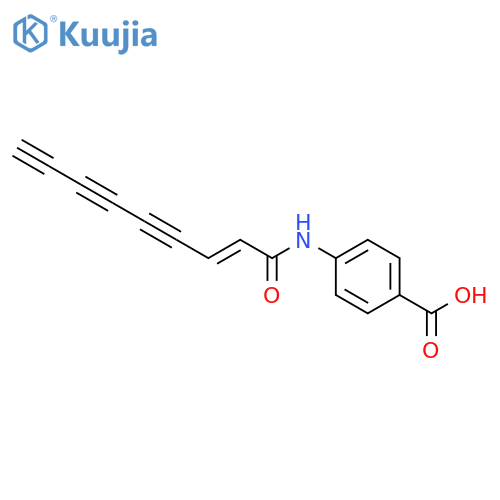 4-(2E)-1-Oxo-2-nonene-4,6,8-triynylaminobenzoic Acid structure