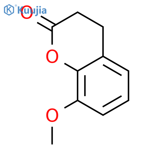 8-Methoxychroman-2-one structure