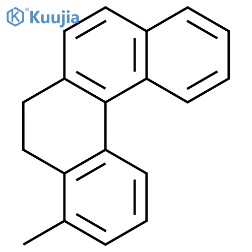 Benzo[c]phenanthrene, 5,6-dihydro-4-methyl- structure