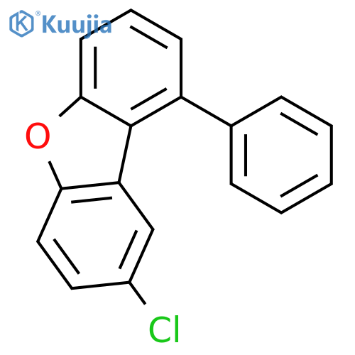 DIBENZOFURAN, 8-CHLORO-1-PHENYL- structure