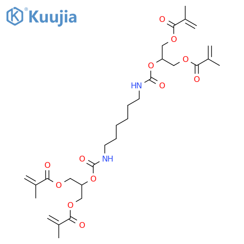 2-[(2-methyl-1-oxoallyl)oxy]-1-[[(2-methyl-1oxoallyl)oxy]methyl]ethyl 2,9-diaza-16-methyl-12-[[(2-methyl-1-oxoallyl)oxy]methyl]-11,14-dioxa-10,15-dioxoheptadec-16-enoate structure