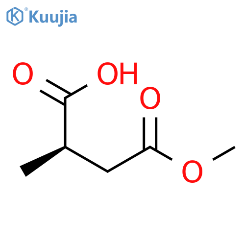 (R)-(+)-2-Methylsuccinic Acid 4-Methyl Ester structure
