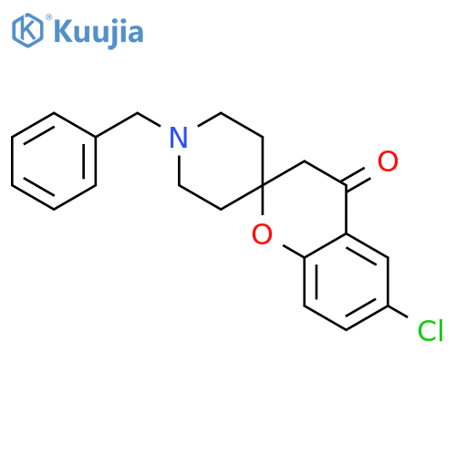 1'-Benzyl-6-chlorospiro[chroman-2,4'-piperidin]-4-one structure
