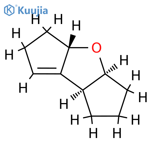 Dicyclopenta[b,d]furan,1,2,3,3a,4a,5,6,7b-octahydro-, (3aR,4aR,7bR)-rel- structure