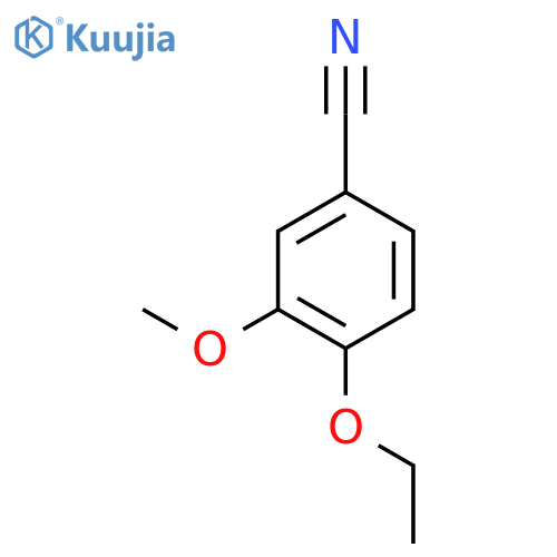 Benzonitrile, 4-ethoxy-3-methoxy- structure