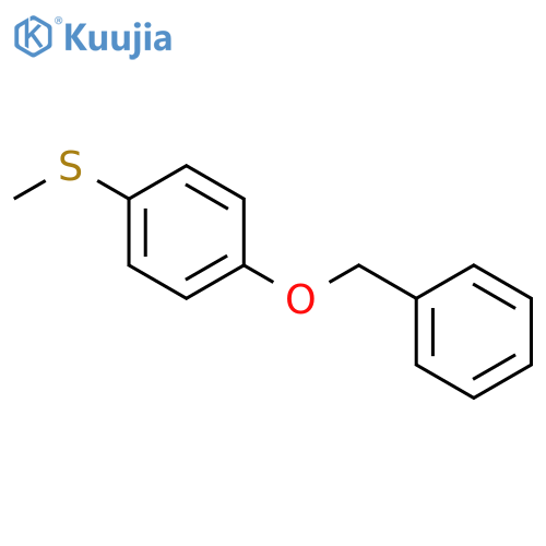 4-Mercaptophenol; S-Me, benzyl ether structure