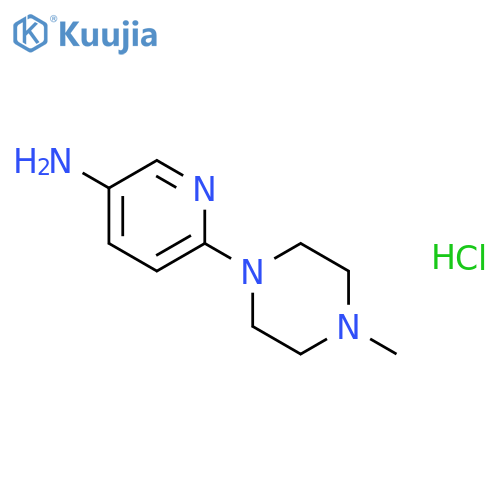 6-(4-Methylpiperazin-1-yl)pyridin-3-amine hydrochloride structure