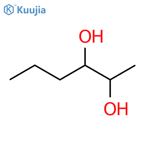 2,3-Hexanediol; (2RS,3RS)-form structure