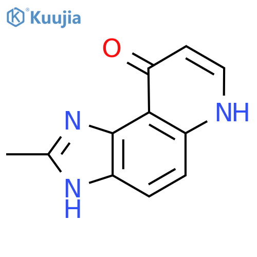 2-Methyl-1H-imidazo[4,5-f]quinolin-9(6H)-one structure