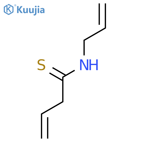 3-Butenethioamide, N-2-propenyl- structure