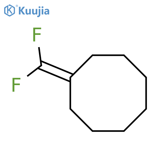 Cyclooctane, (difluoromethylene)- structure
