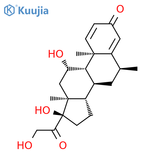 Methylprednisolone structure