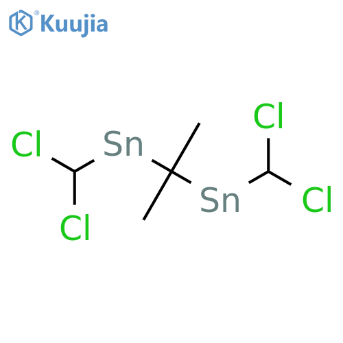Stannane, (1-methylethylidene)bis[dichloromethyl- structure