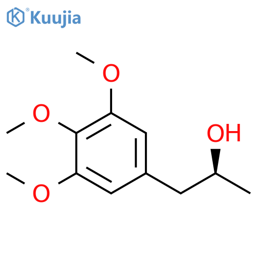 (2S)-1-(3,4,5-trimethoxyphenyl)propan-2-ol structure