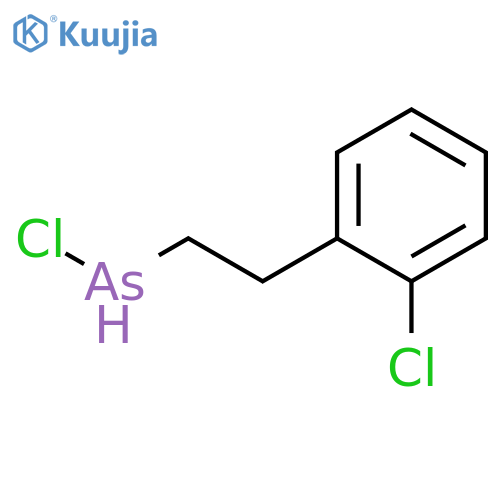 Arsinous chloride, (2-chlorophenyl)ethyl- structure