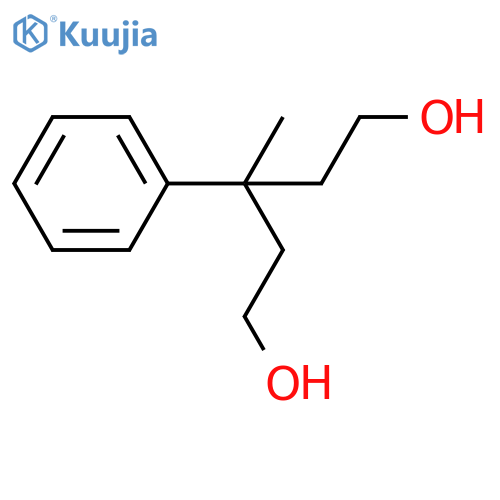 1,5-Pentanediol,3-methyl-3-phenyl- structure