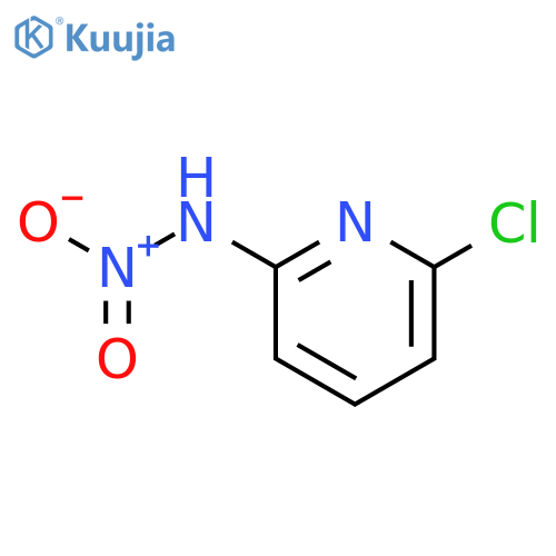 2-PYRIDINAMINE, 6-CHLORO-N-NITRO- structure
