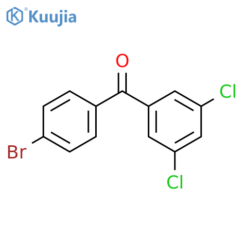 4-Bromo-3',5'-dichlorobenzophenone structure