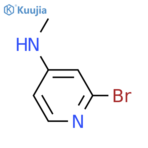 2-Bromo-N-methylpyridin-4-amine structure