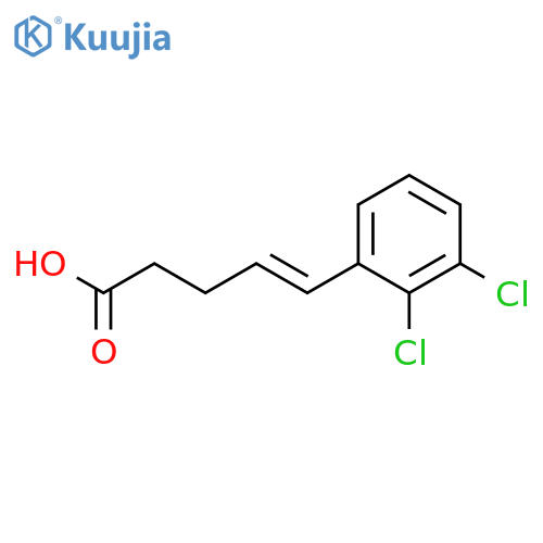 4-Pentenoic acid, 5-(2,3-dichlorophenyl)- structure