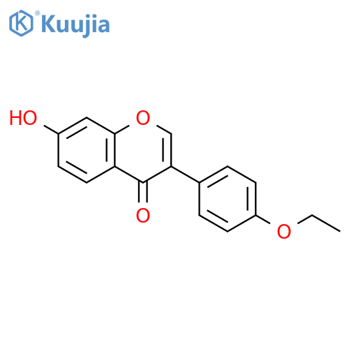 3-(4-Ethoxyphenyl)-7-hydroxy-4H-1-benzopyran-4-one structure