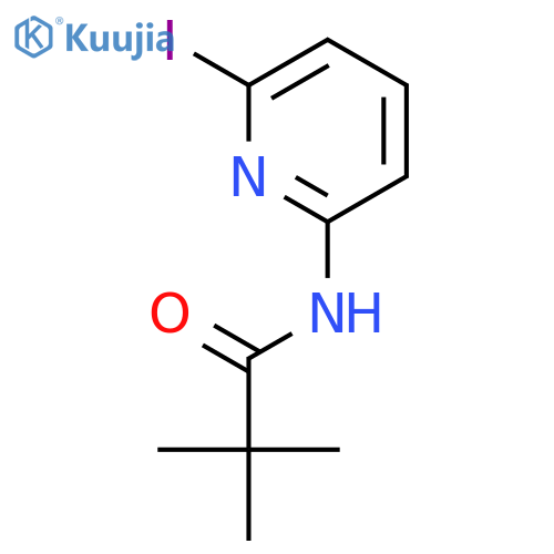 N-(6-Iodo-pyridin-2-yl)-2,2-dimethyl-propionamide structure