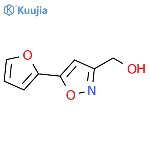 5-(furan-2-yl)-1,2-oxazol-3-ylmethanol structure