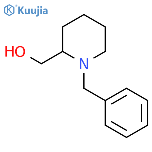 (1-benzylpiperidin-2-yl)methanol structure