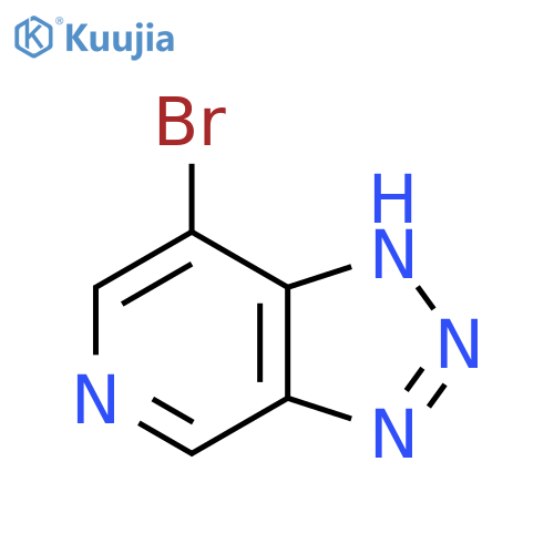 7-bromo-3H-[1,2,3]triazolo[4,5-c]pyridine structure