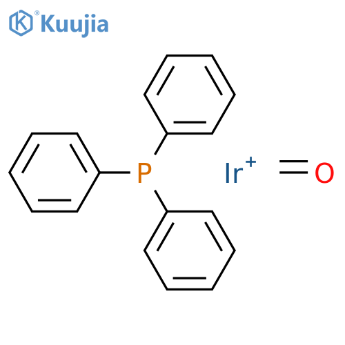 Carbonyl(triphenylphosphine)iridium(I) structure